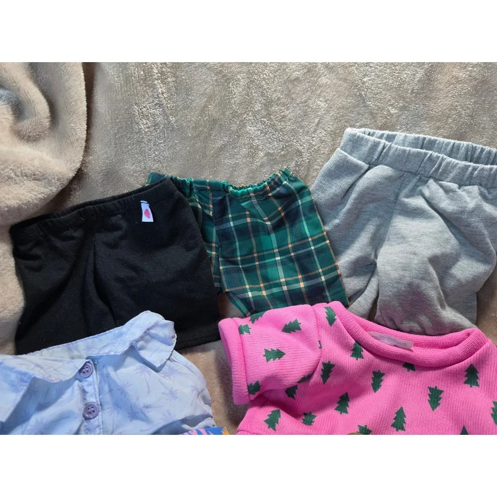 Build-A-Bear Workshop Clothing Accessory Lot Outfits Shirts Shorts Tutu Hat